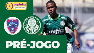 AO VIVO  ÚLTIMAS NOTÍCIAS DO VERDÃO  PRÉJOGO  UNIÃO ABC x PALMEIRAS  COPINHA 2024 [upl. by Asseram]