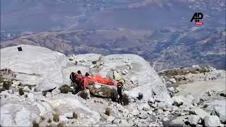 Mummified body of American who died 22 years ago found on Perus highest summit [upl. by Marguerite991]