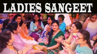 LADIES SANGEET  DHOLKI SONGS  PUNJABI MARRIAGE  PUNJABI WEDDING  MILANDEEP WEDS SHAGUN [upl. by Nymsaj]