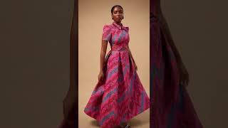 Melange by Pistis a mix of delectable brocades with a touch of African print amp trimming details [upl. by Fugate]