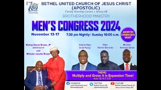 BUC Stony Hill  Mens Congress 2024 Night 1 Nov 13 2024 [upl. by Soma]