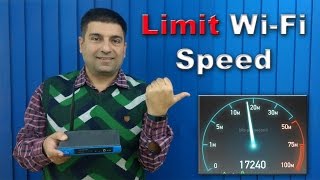 Hindi How to limit wifi speed for others on Dlink routers [upl. by Nylyahs]