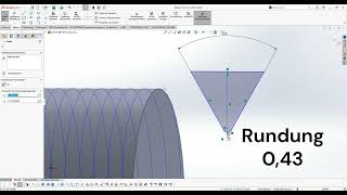 vollmodelliertes parametrisches Gewinde [upl. by Hajile]