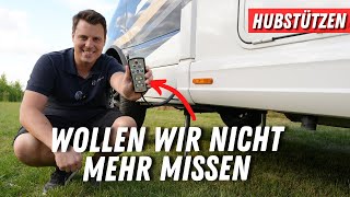 Hubstützen Auf Knopfdruck Wohnmobil nivellieren ⭐️ ALKO HY4 beim Mercedes⭐️ [upl. by Hindu]