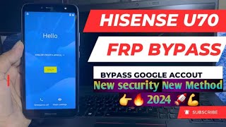 Hisence U70 frp bypass  unlock🫡🚀  Hisence u70 google bypass tutorial 🔥😎  GSMtech313 [upl. by Cheng282]