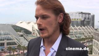 Outlander  Sam Heughan  Interview  CINEMARedaktion [upl. by Field]