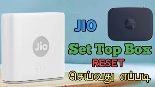 Jio set of box reset in tamil [upl. by Yole]