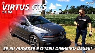 VW VIRTUS GTS 14 TSI  Esse Eu Compraria [upl. by Minnnie719]