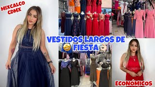 VESTIDOS LARGOS DE FIESTA BONITOS Y BARATOS CON TALLAS EXTRAS EN EL CENTRO CDMXFABRICANTE DIRECTO [upl. by Mellisa]