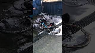 一次洗三台車腳踏車 公路車 bikebikewashing [upl. by Benny614]