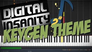 Digital Insanity Keygen Theme – Unreal Super Hero 3  Synthesia Piano Tutorial alanpham99 [upl. by Kato599]