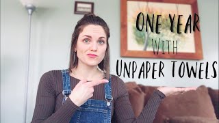 One Year Using Unpaper Towels  Our Experience [upl. by Doralynne]