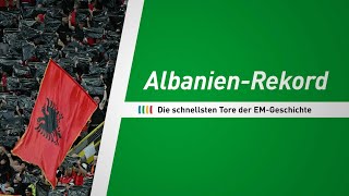 Albanien vorne Die schnellsten EMTore der Geschichte  SID [upl. by Repsihw]