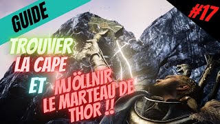 TROUVER LA CAPE DE THOR amp LE MARTEAU DE THOR MJÖLLNIR ASSASSINS CREED VALHALLA  ASTUCE [upl. by Etselec185]