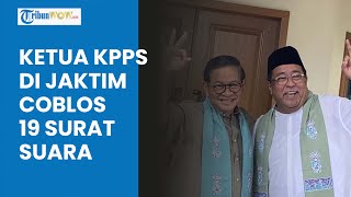 FAKTA TERUNGKAP Ketua KPPS Curang di Jaktim Coblos 19 Surat Suara Tak Terpakai untuk PramonoRano [upl. by Barnet]