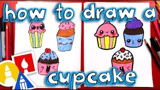 How To Draw Funny Cupcakes [upl. by Strauss]