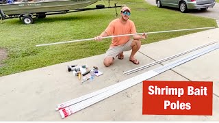 SC Shrimping DIY bait poles  WildVoys [upl. by Lunnete159]