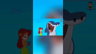 Zig and Sharko 1 ✨🔶 shorts beach entertainment [upl. by Aynek]