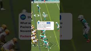 Packers vs Dolphins nfl shorts nflhighlights highlights [upl. by Edahs]