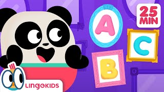 The BEST LINGOKIDS ABC SONGS 🎵🔤💙  ABC Songs for Kids  Lingokids [upl. by Lyrpa]