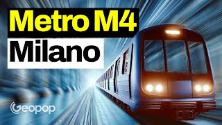 Gli aspetti tecnici della costruzione della nuova metropolitana M4 la linea blu di Milano [upl. by Ettennej]