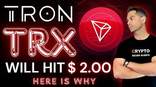 Tron TRX Will Go UP 650 with Major News My TRX Price Prediction  200🚀 [upl. by Lajet911]