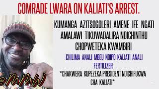 COMRADE LWARA  KUMANGA ANTHU NGATI ACHINA KALIAT NDICHINTHU CHOWAWA KWAMBIRI [upl. by Leunamesoj]