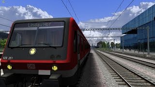 LETS PLAY Train Simulator 2014BR 6282 auf der Strecke Dreiländereck [upl. by Niattirb]