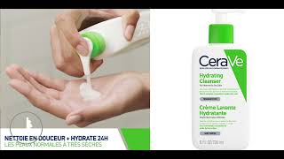 CeraVe Crème lavante hydratante  236ml [upl. by Gniliem690]