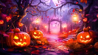 Relaxing Halloween Piano Music 🎃 Spooky Halloween Ambience 👻 Happy Halloween Background Music [upl. by Lipp]