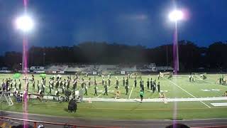 East Ridge high school marching band at Ovideo 10524 [upl. by Orsay]