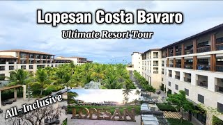 LOPESAN COSTA BAVARO FULL TOUR  INCREDIBLE ALLINCLUSIVE RESORT IN PUNTA CANA DOMINICAN REPUBLIC [upl. by Ponzo501]