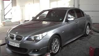 BMW E60 530d 235hp Automatik tuning ADLER AUTO Godech Bulgaria Dynojet 224xLC Dyno [upl. by Shiff]