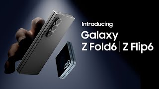 Introducing Galaxy Z Fold6 and Z Flip6  Samsung [upl. by Eirrol172]