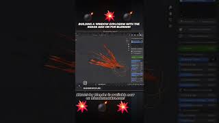 🎯Epic Window Explosion VFX  Breakdown utilizing KHAOS Addon b3d blender3d vfx 3d aftereffects [upl. by Amerigo]