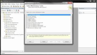 Tech Tip Setting Up the Microsoft SQL Maintenance Plan [upl. by Giesecke]