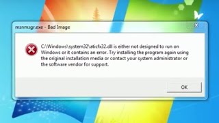 How do I removefix quotBad Imagequot error pop up [upl. by Akirdna139]