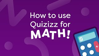 How to use Quizizz for Math 💜 [upl. by Fernand927]