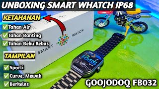 Smartwatch Paling mewah 2024Jam Kelas Atas Tapi Harga MenurunUnboxing Smartwatch Ip68 [upl. by Borchers]