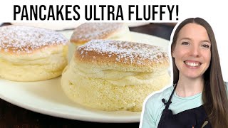 Recette Japonaise  Pancakes Soufflés FLUFFY  HOP DANS LE WOK [upl. by Berkman]