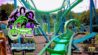 2023 Hydra the Revenge Roller Coaster On Ride Front Seat 4K POV Dorney Park and Wildwater Kingdom [upl. by Tanhya40]