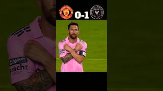 Inter Miami vs Manchester united penalty shootout imaginary Inter Miami destroy united😨shorts [upl. by Tnahs]