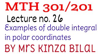 MTH301201 lecture 26Education World Kinza Bilal [upl. by Ornas]