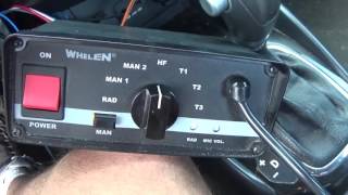 Whelen 295sl100 Siren Demo Part1 [upl. by Egidio]