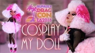 RECREATING MY POODLE DOLL  DRAGCON LA 2018 VLOG [upl. by Treblig]