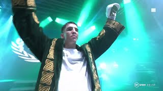 Michael Conlans walkout in Belfast is one of the best atmospheres youll ever see [upl. by Anomar]