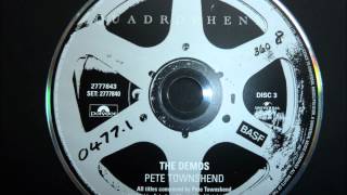 Pete Townshend amp The Who  Joker James Demo  Quadrophenia Directors Cut [upl. by Baseler]