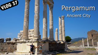 Vlog 37 Turkey Ancient City of Pergamum [upl. by Neelcaj573]