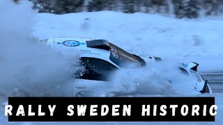 Rally Sweden Historic 2024  SS11 Bygdsiljum [upl. by Acina]