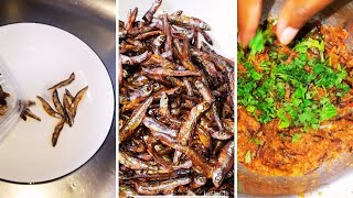 LETS COOK AN AFRICAN SUPERFOOD  OMENA MUKENE DAGAA SARDINES [upl. by Higginbotham]